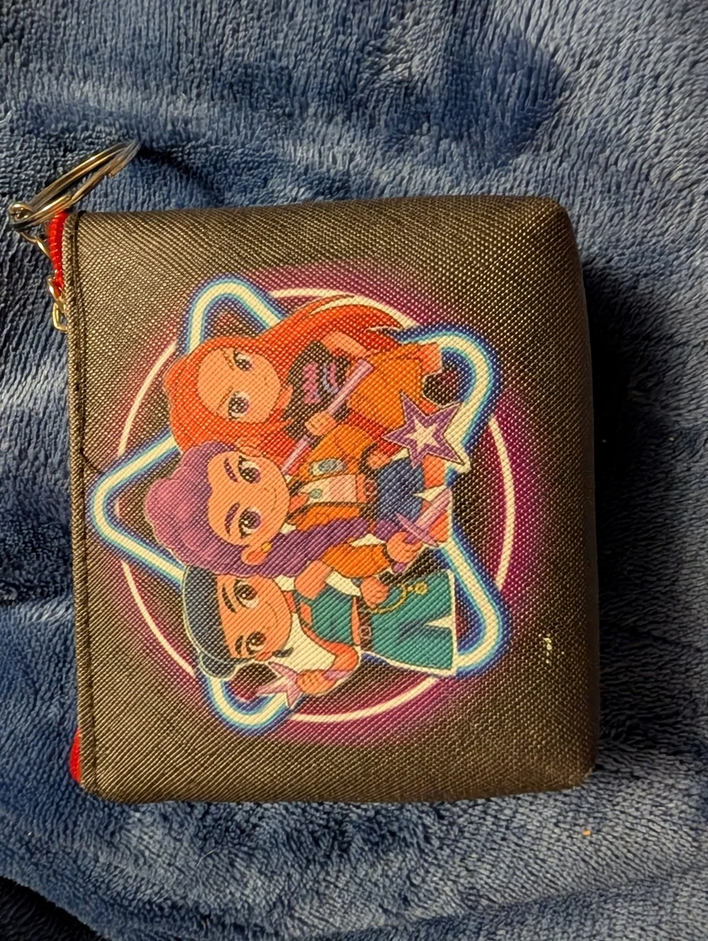 Pick 1 K-pop Demon Hunters Pouch Purple Or Black